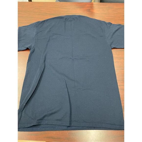 Roanoke Virginia Gildan DryBlend Navy Short Sleeve Tee - Picture 3 of 4